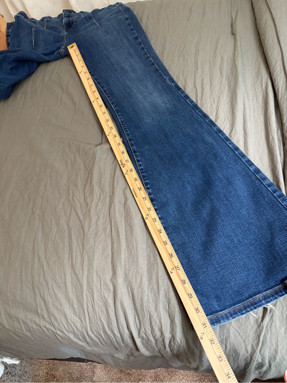 Free People Jayde Flare High Waist Jean. Size 28. - Picture 15 of 16